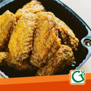 Alitas Lemon Pepper (8 unidades)